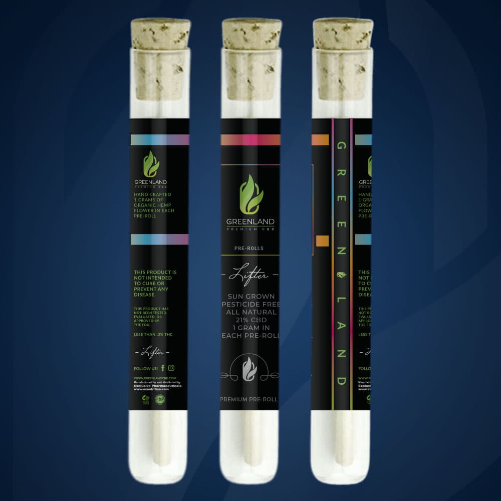 greenland premium cbd pre rolled joints angels